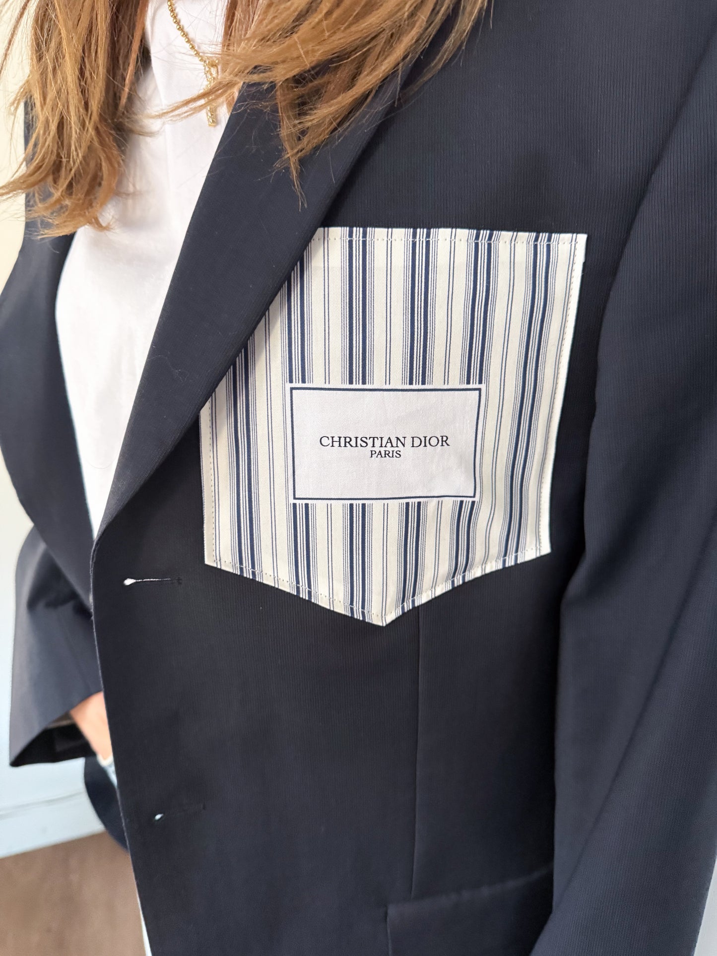 No.371 - reworked Dior blazer  [L]