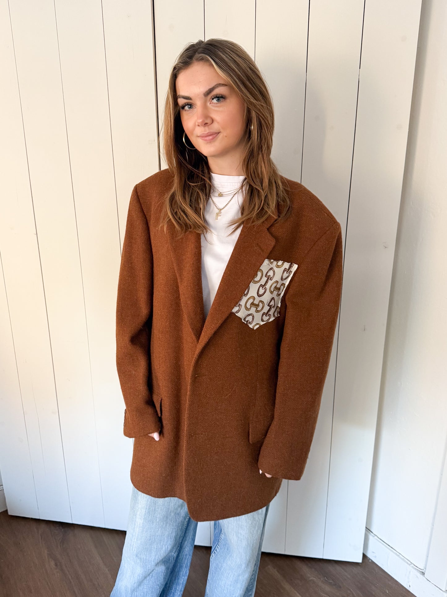 No.368 - reworked GG blazer [XL]