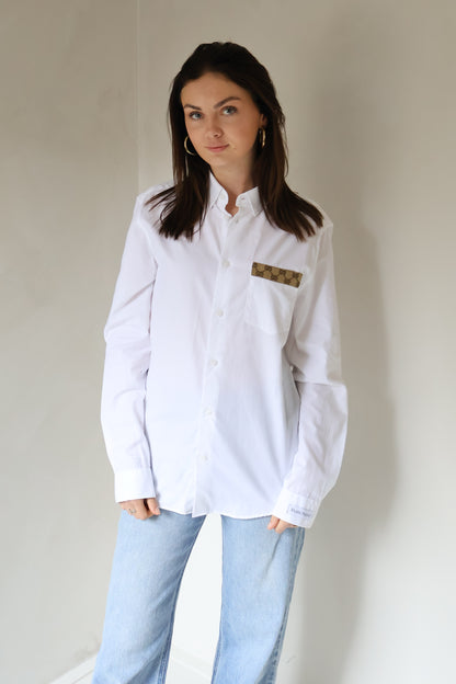 No.226 - reworked Gucci blouse [M]
