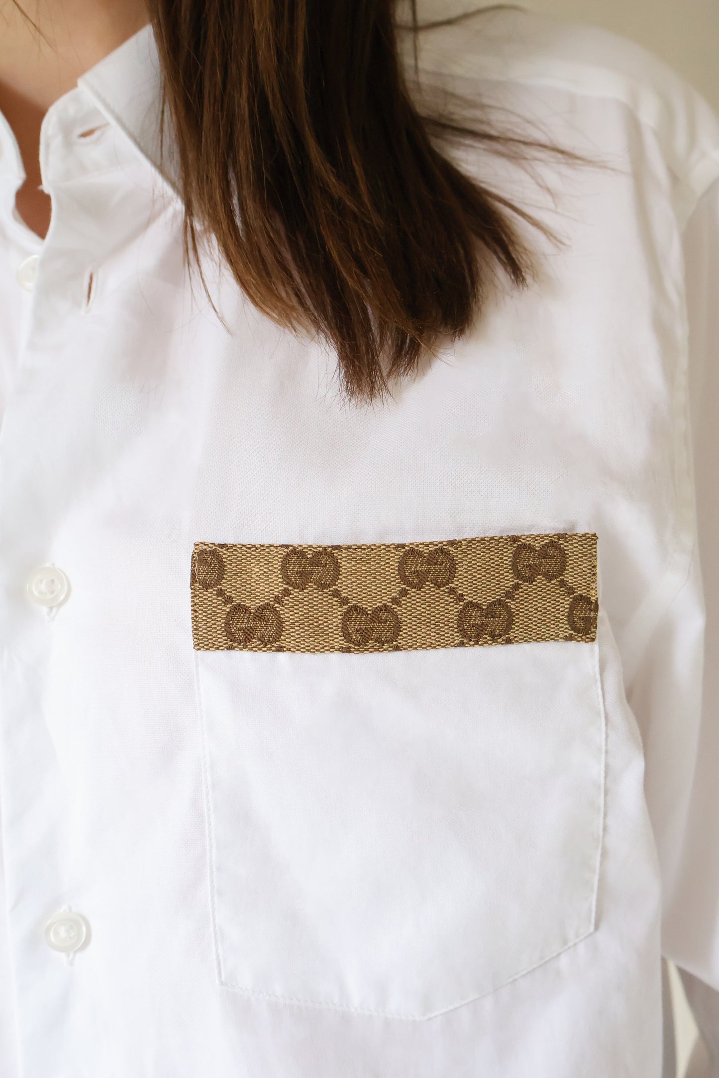 No.226 - reworked Gucci blouse [M]