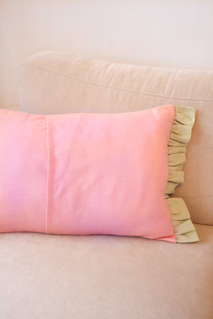 Pippa's pillow - Rosa