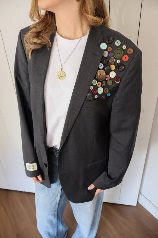 No.384 - Button blazer [L]