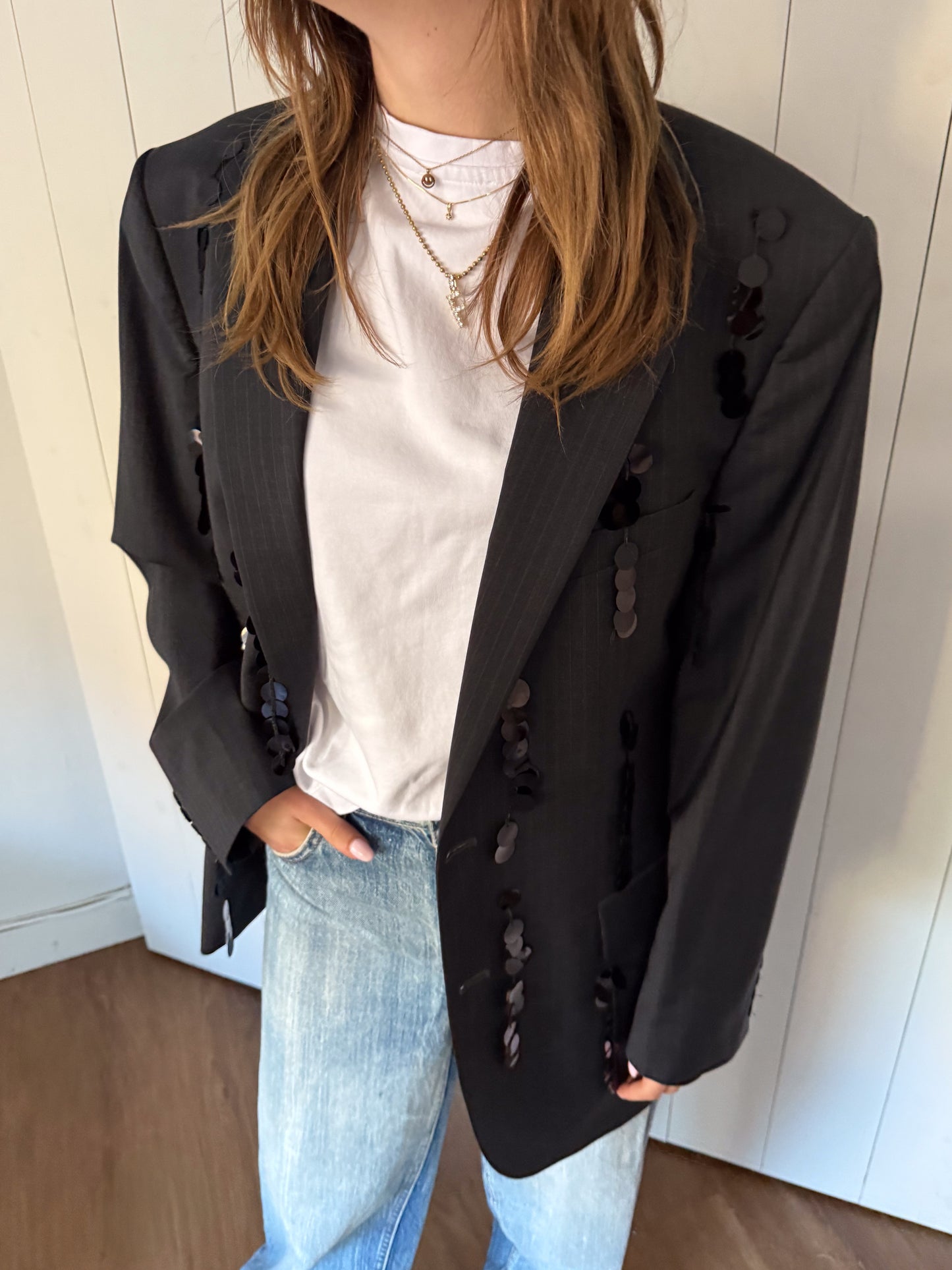 No.369 - glitter blazer [L]