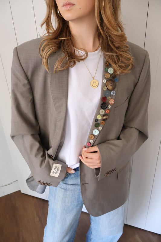 No.380 - Button blazer [XL]