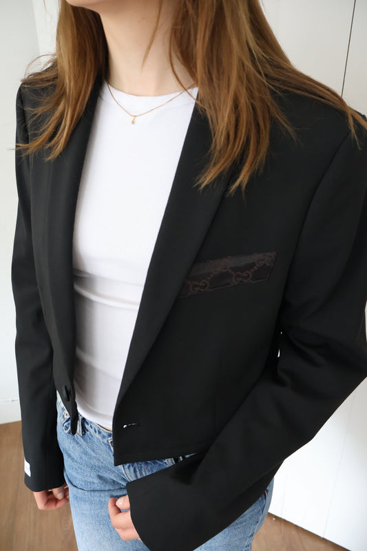 No.243 - reworked Gucci blazer [S]