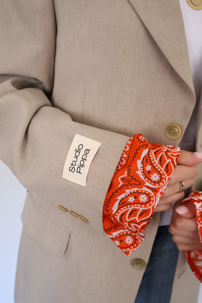 Bandana sleeves - oranje