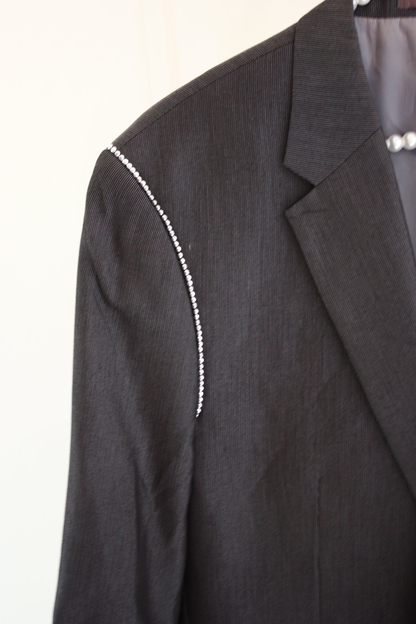 No.2 glitter sleeve blazer [L]
