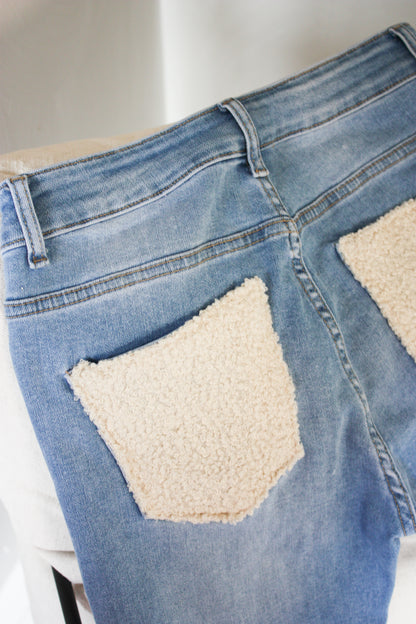 No.20 Studio Pippa X Je M'appelle teddy jeans