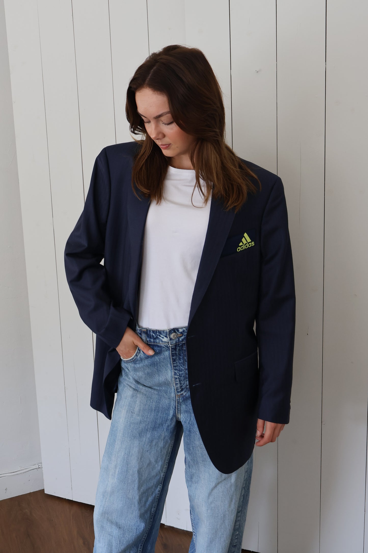 No.260 - reworked Adidas blazer [L]