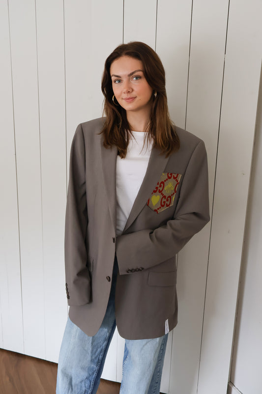 No.269 - reworked Gucci blazer [XL]