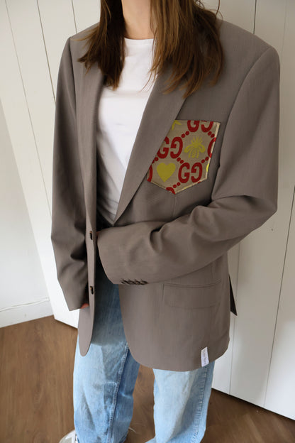 No.269 - reworked Gucci blazer [XL]