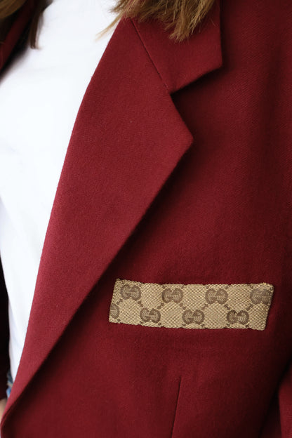 No.272 - reworked croppede Gucci blazer [XL]