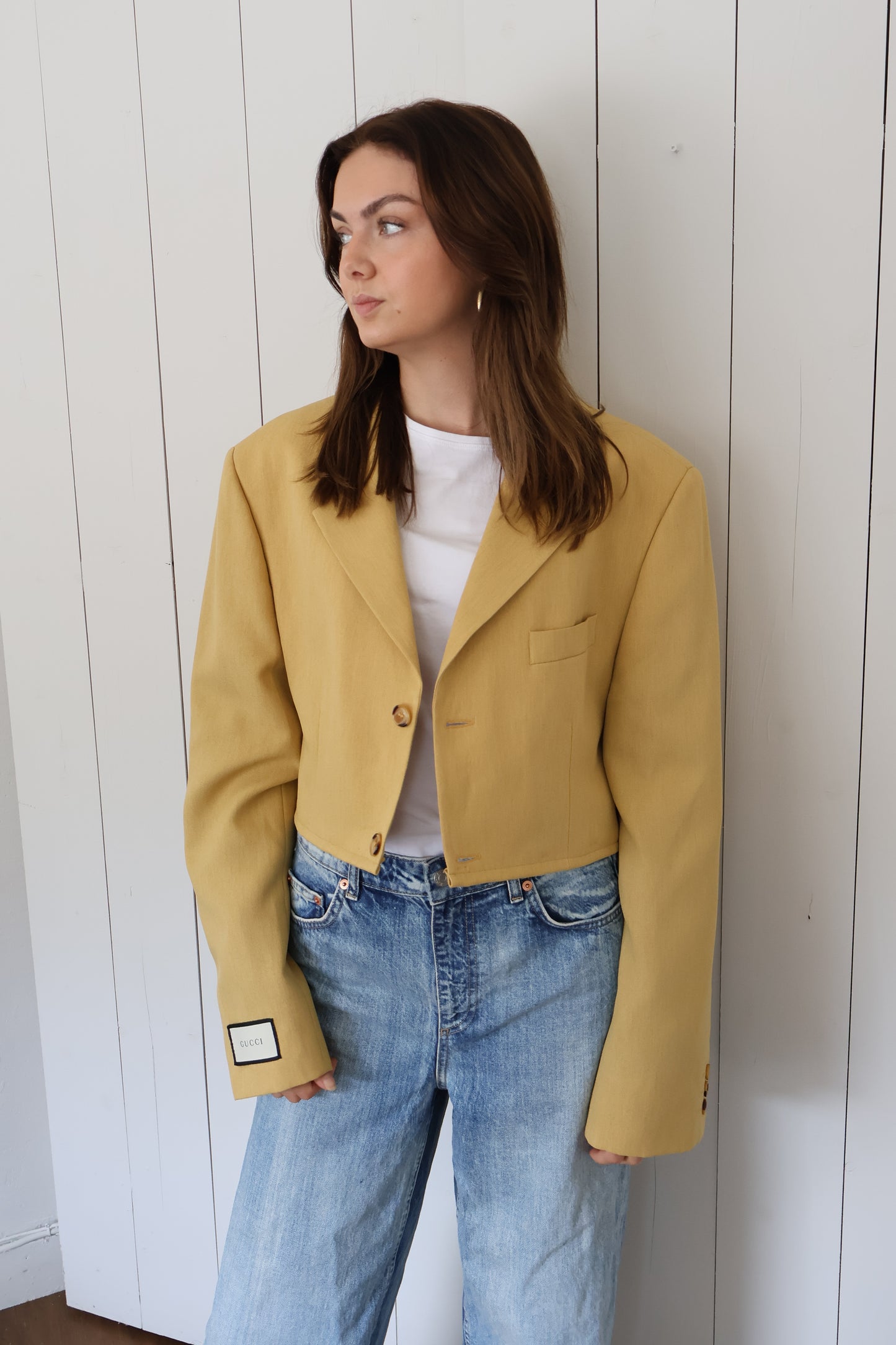 No.273 - reworked cropped Gucci blazer [XL]