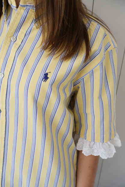 No.276 - reworked Ralph Lauren blouse [L]