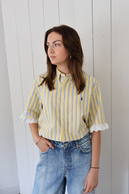 No.276 - reworked Ralph Lauren blouse [L]