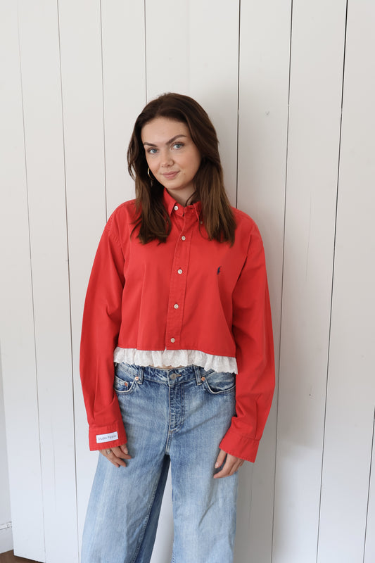No.277 - reworked Ralph Lauren blouse [XL]