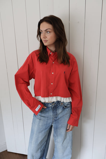 No.277 - reworked Ralph Lauren blouse [XL]
