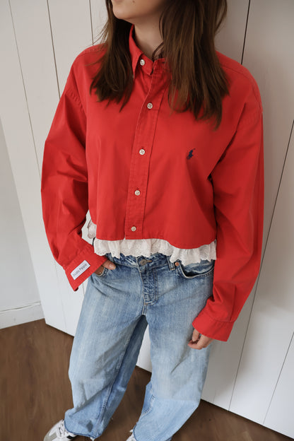 No.277 - reworked Ralph Lauren blouse [XL]