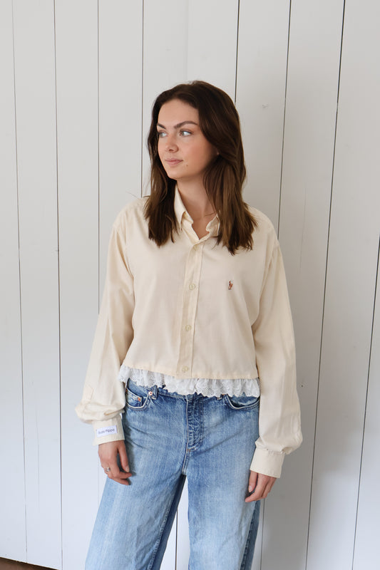 No.278 - reworked Ralph Lauren blouse [XL]