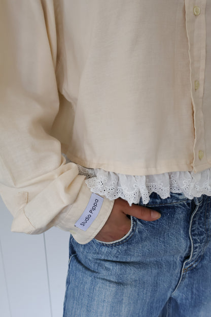 No.278 - reworked Ralph Lauren blouse [XL]