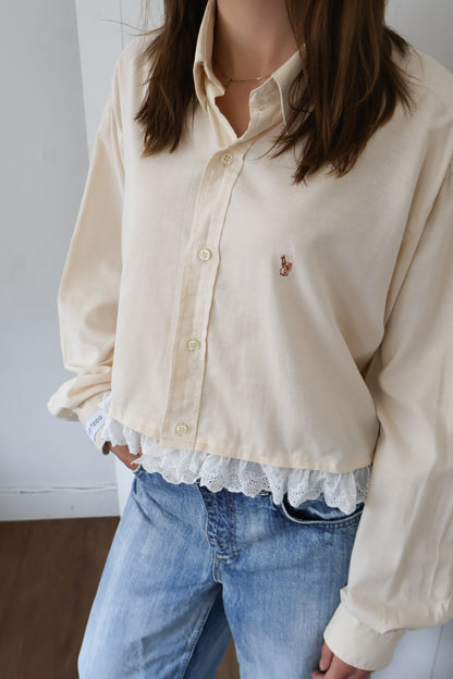 No.278 - reworked Ralph Lauren blouse [XL]