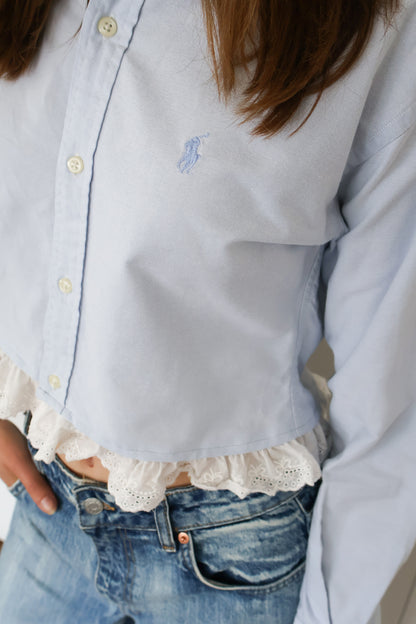 No.279 - reworked Ralph Lauren blouse [XS]