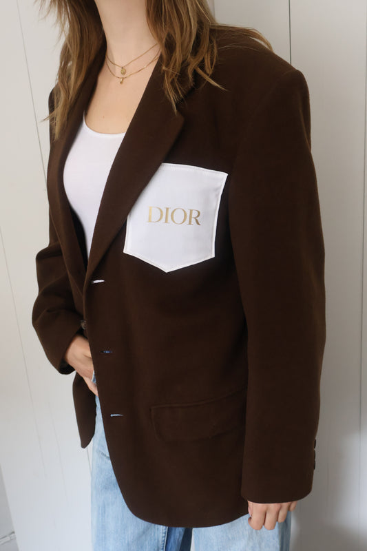 No.292 - Reworked Dior blazer [L]