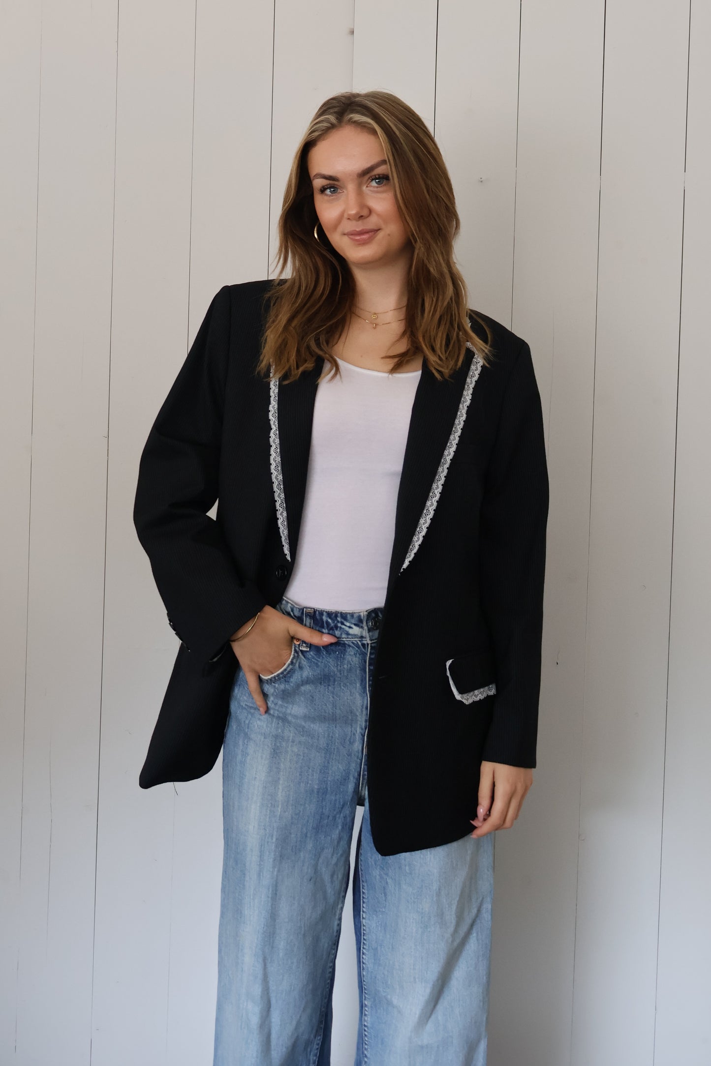 No.297 - Lace blazer [L]