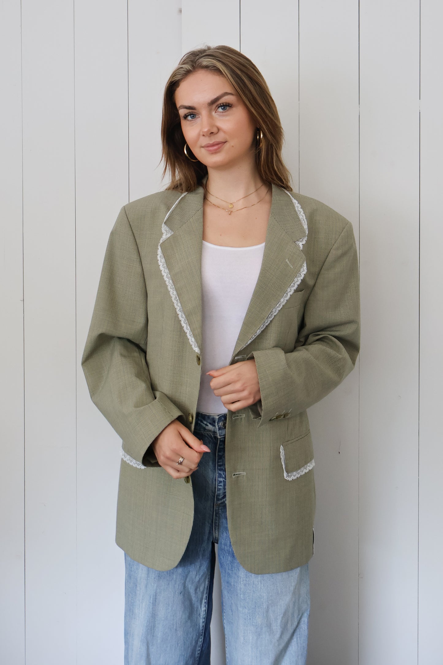 No.296 - Lace blazer [L]