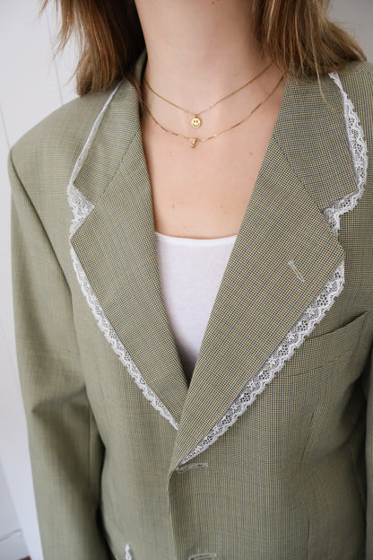 No.296 - Lace blazer [L]