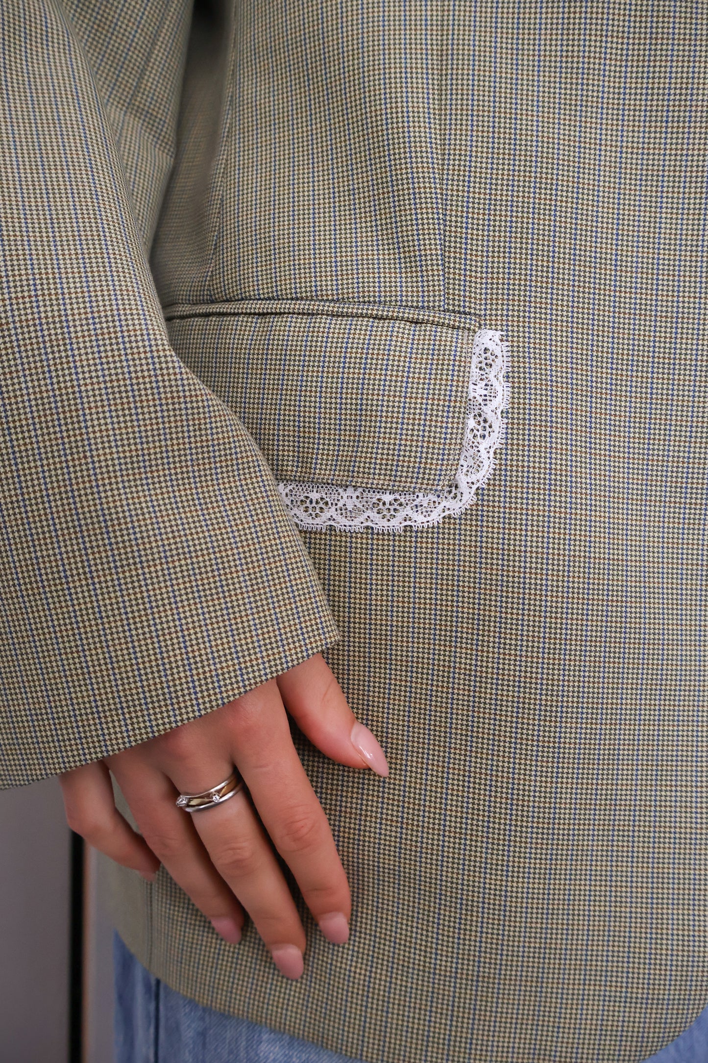 No.296 - Lace blazer [L]