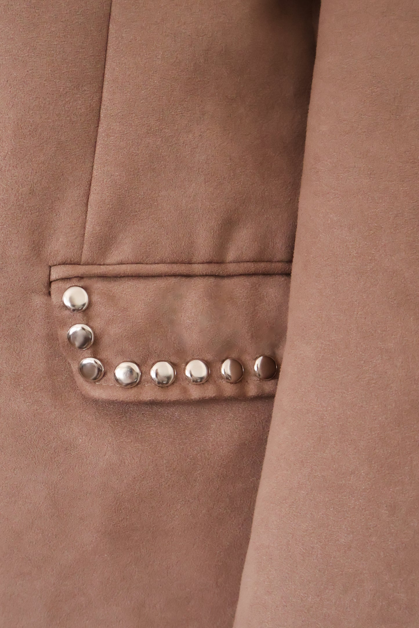 No.299 - Studded suède blazer [L]