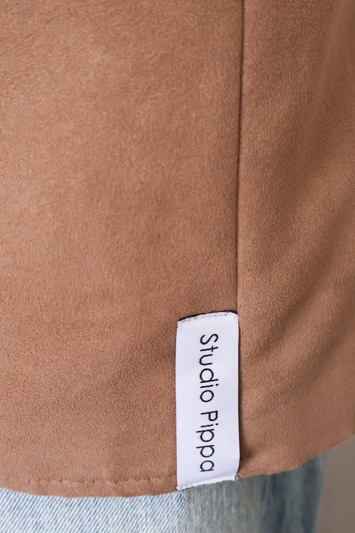 No.299 - Studded suède blazer [L]