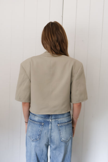 No.300 - Cropped reworked Gucci blazer [L]