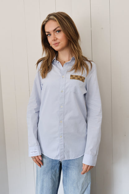 No.284 - Reworked Gucci blouse [S]