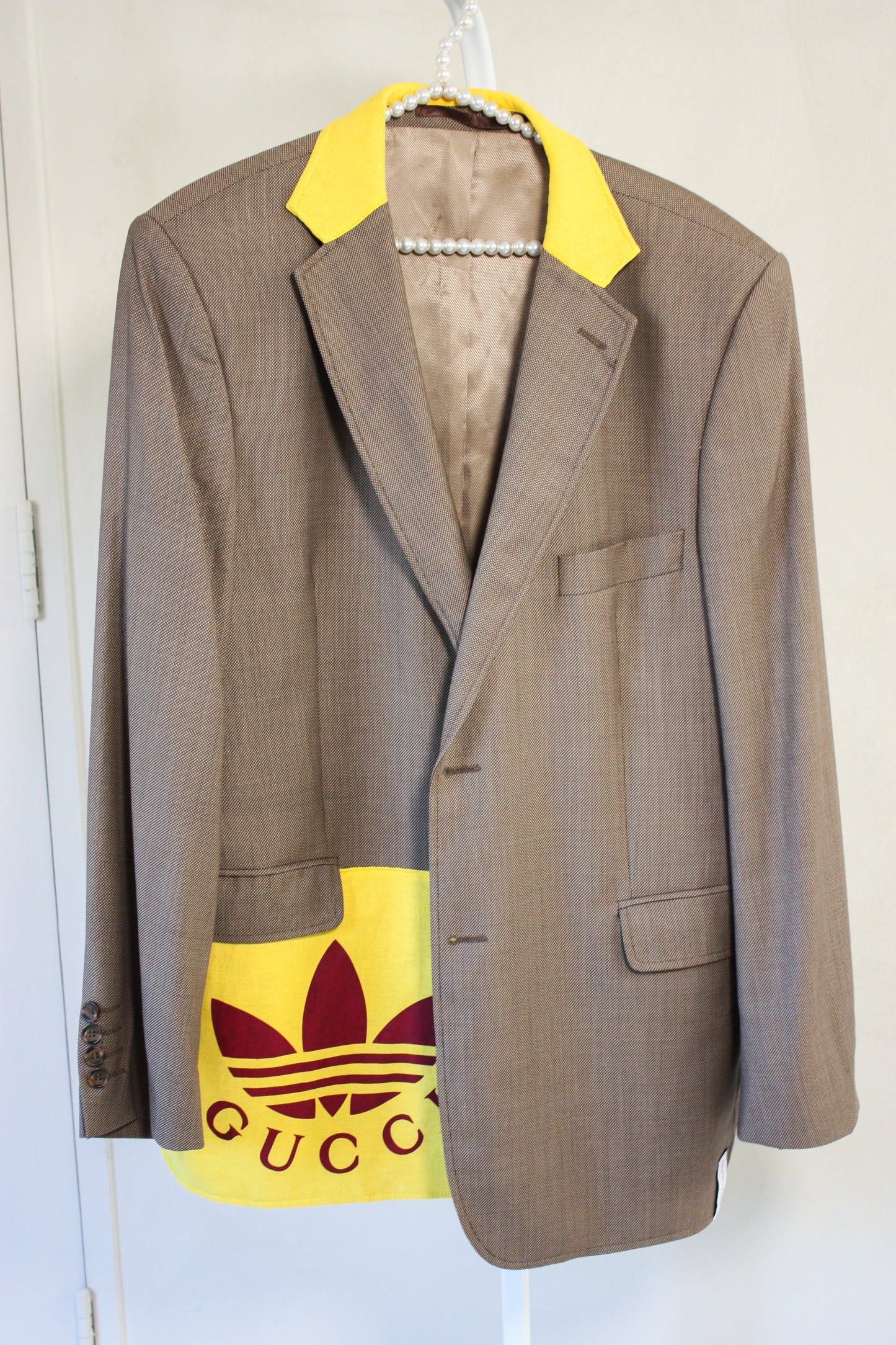 No.41 Reworked Adidas x Gucci blazer