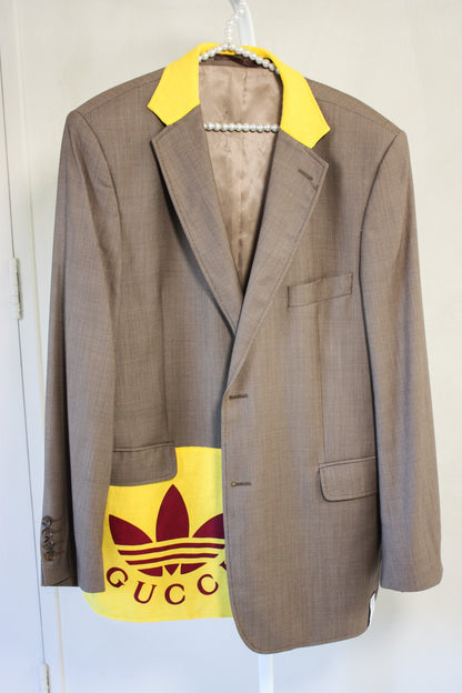 No.41 Reworked Adidas x Gucci blazer