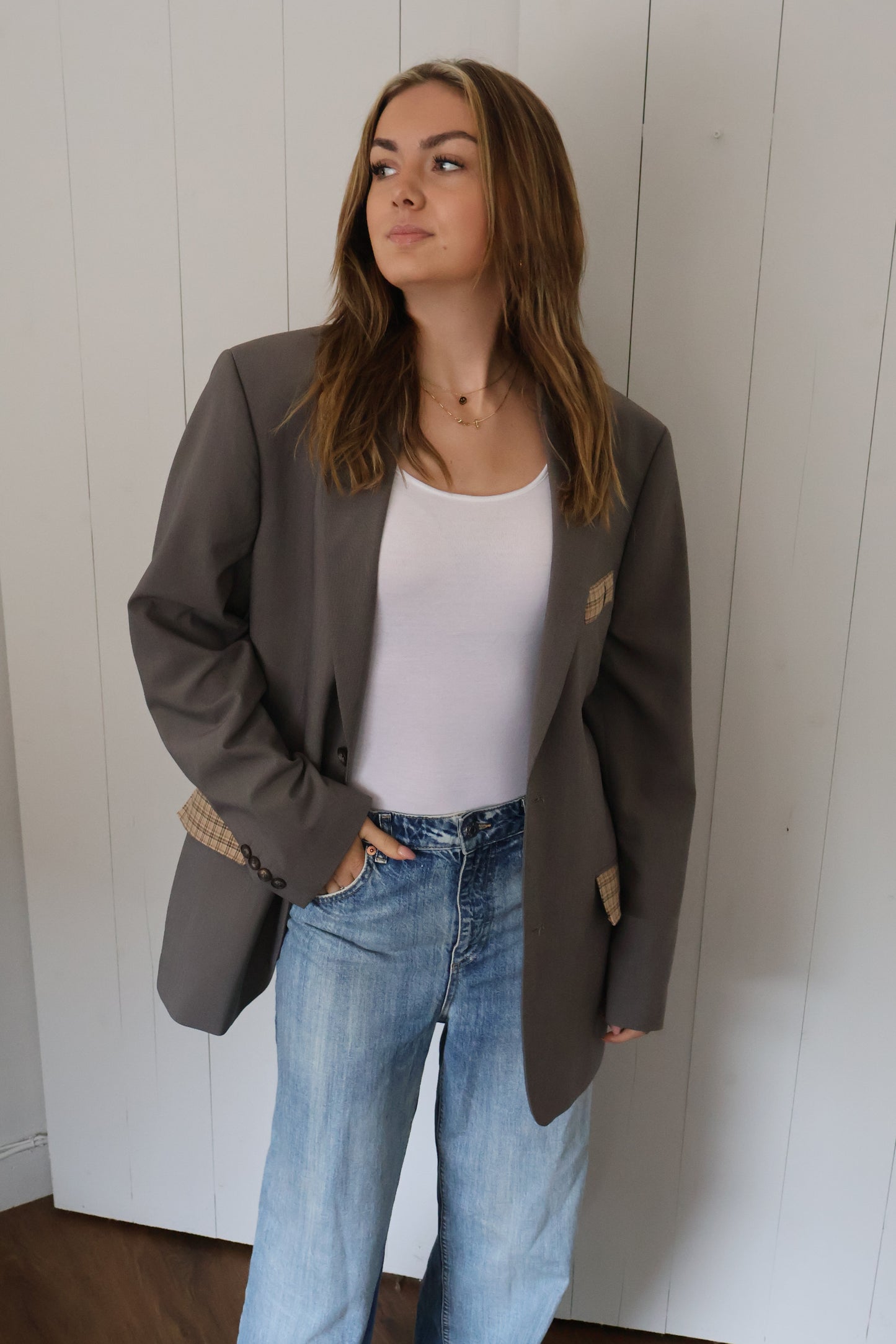 No.307 - Reworked Ralph Lauren blazer - [XL]