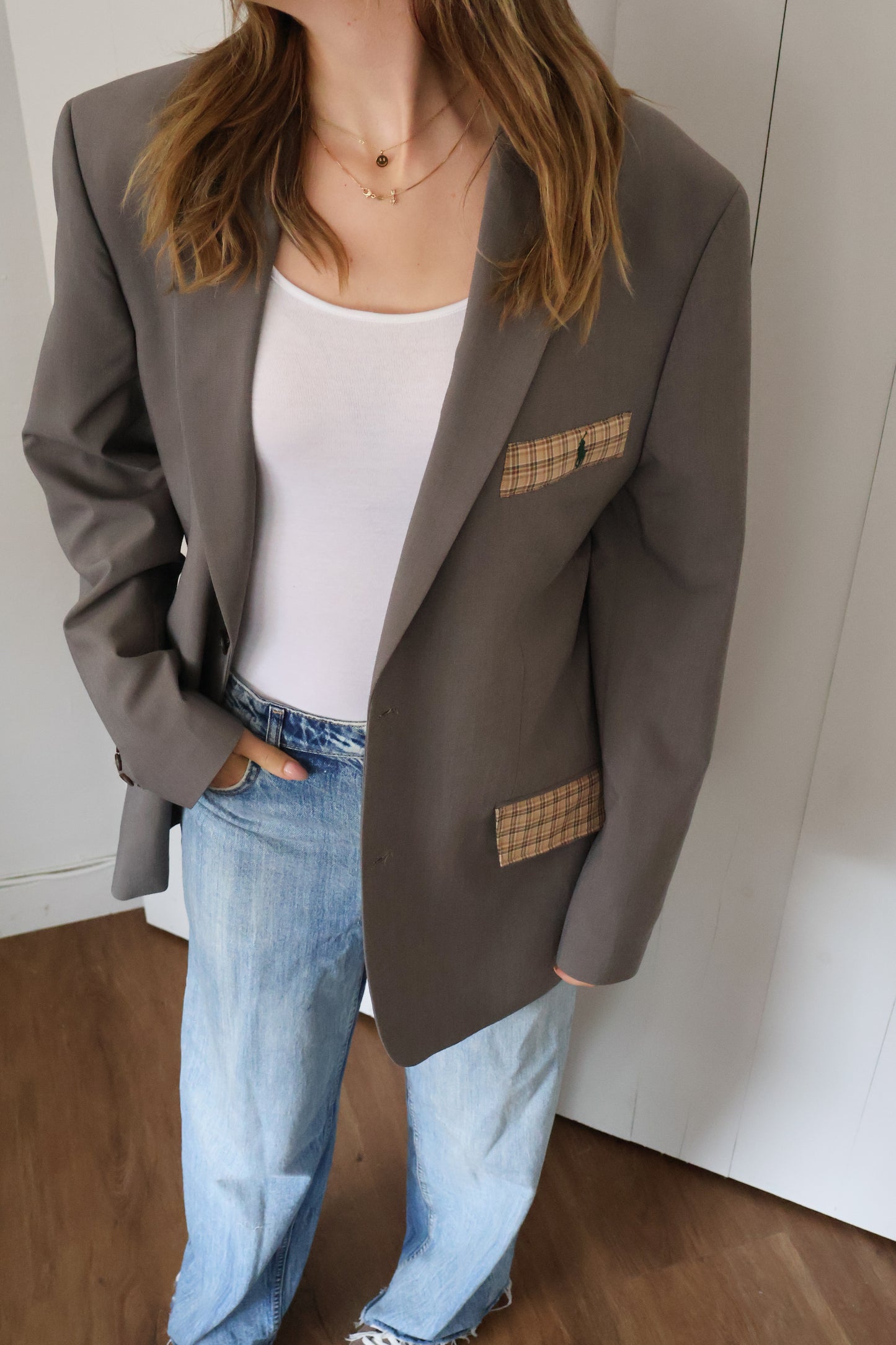 No.307 - Reworked Ralph Lauren blazer - [XL]