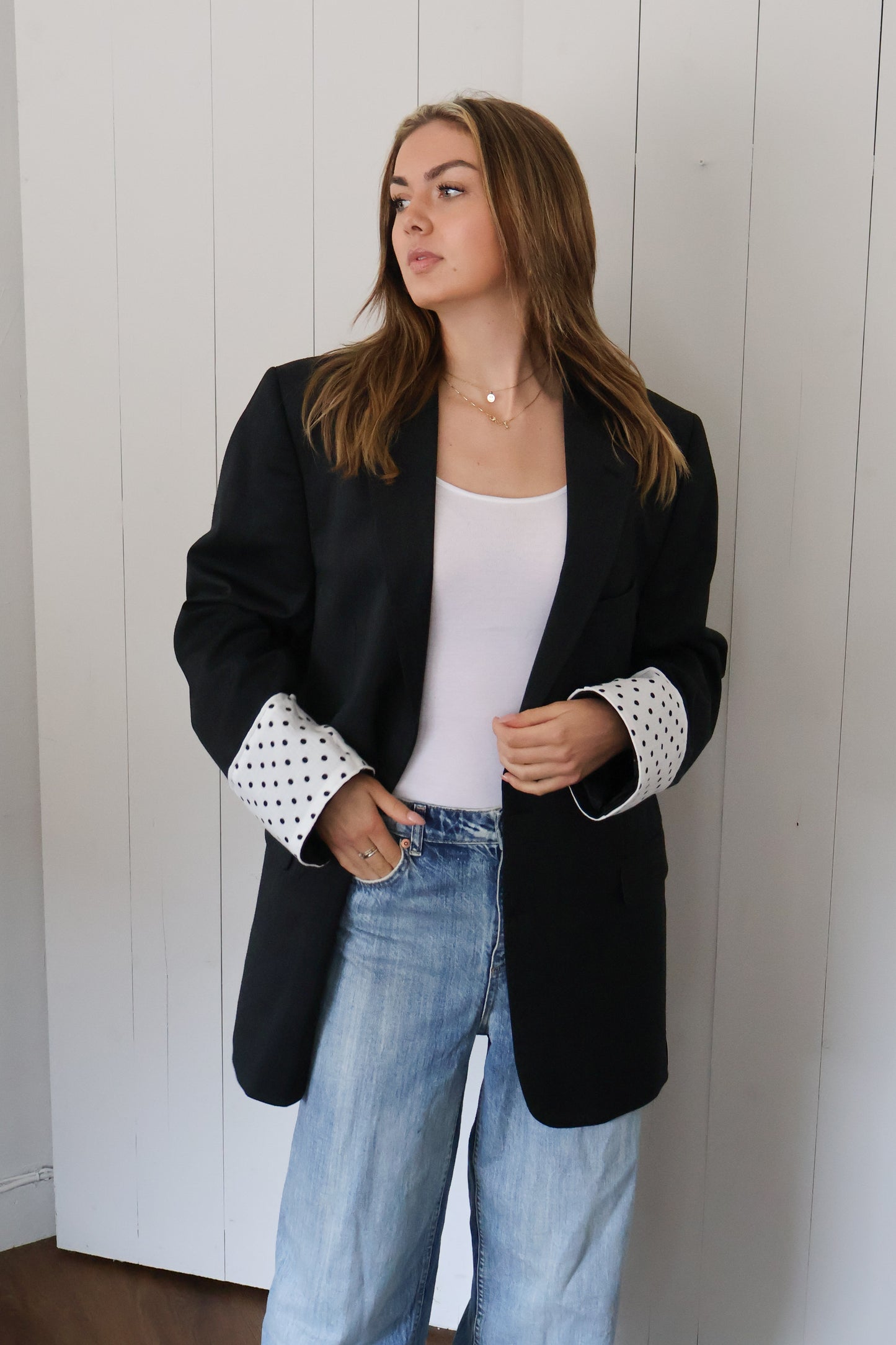 No.305 - Polkadot blazer [XL]