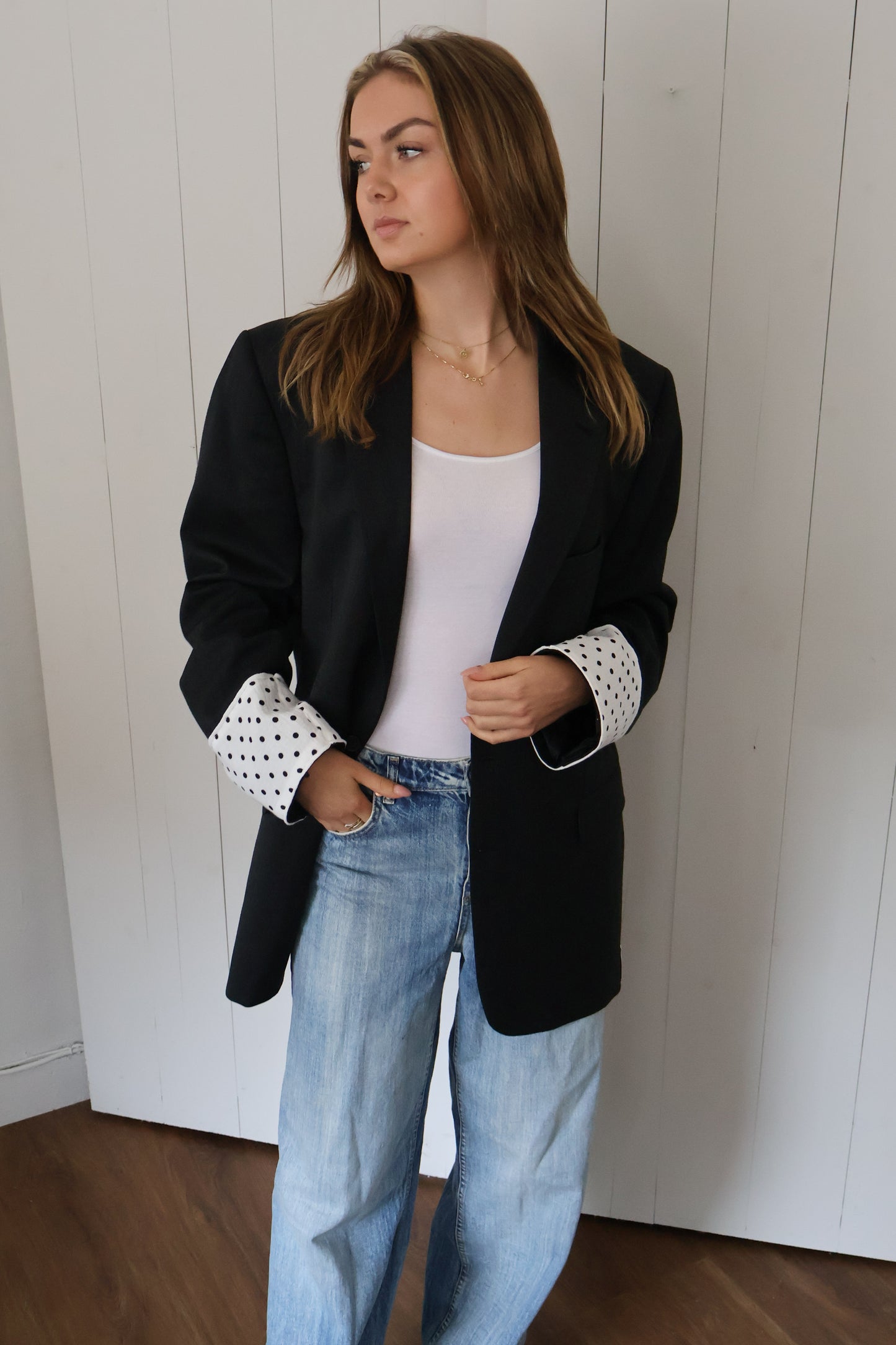 No.305 - Polkadot blazer [XL]