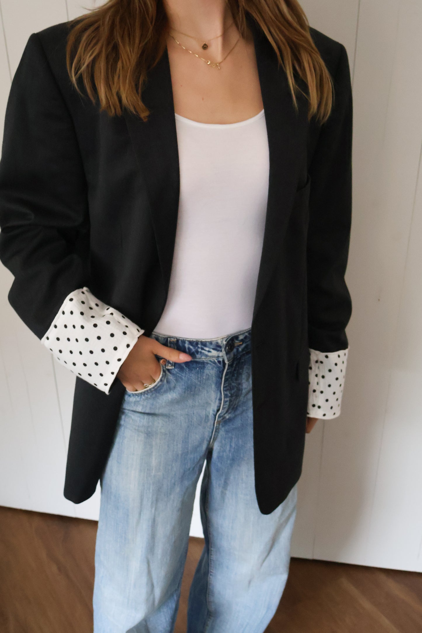 No.305 - Polkadot blazer [XL]
