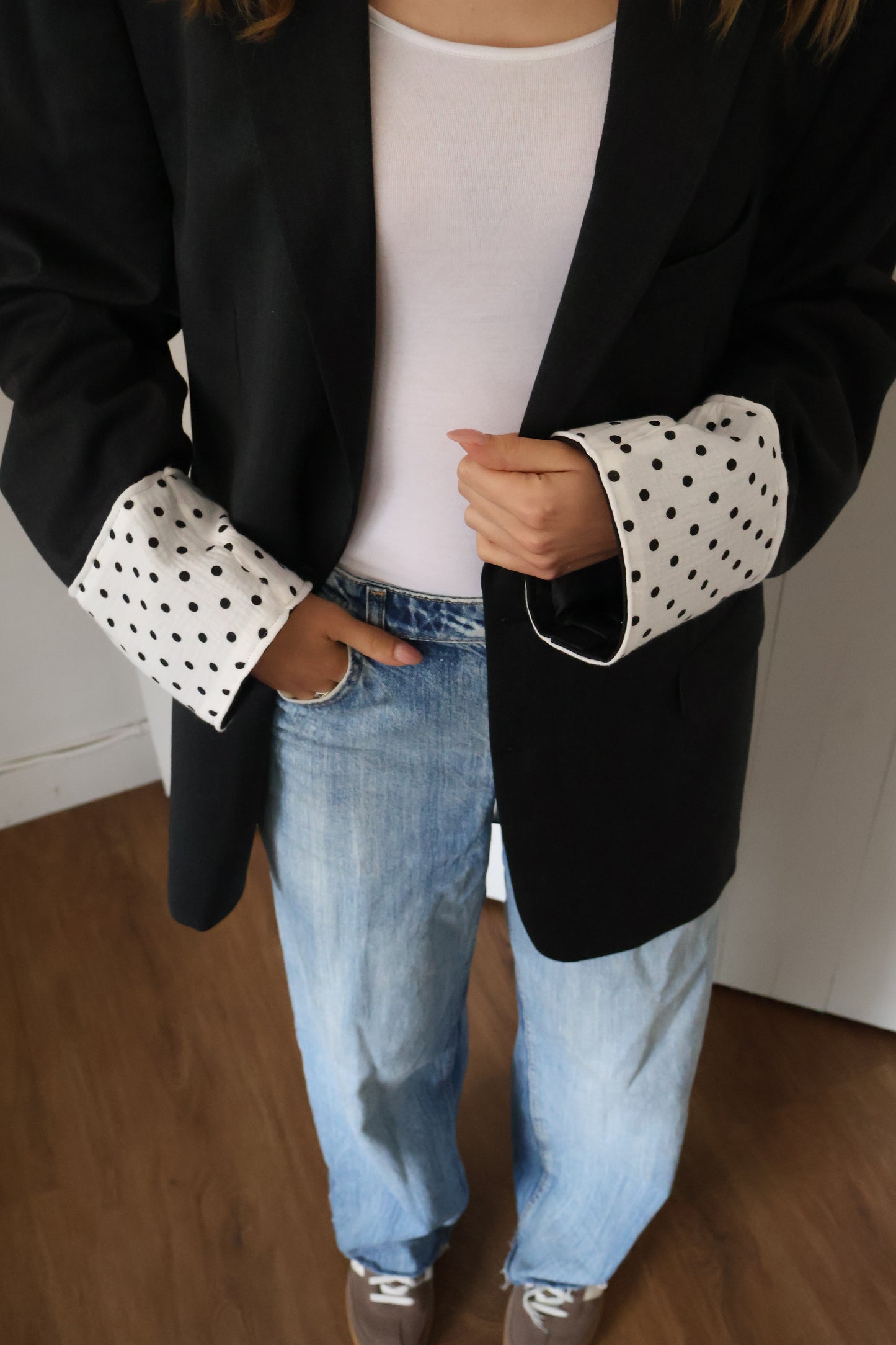 No.305 - Polkadot blazer [XL]