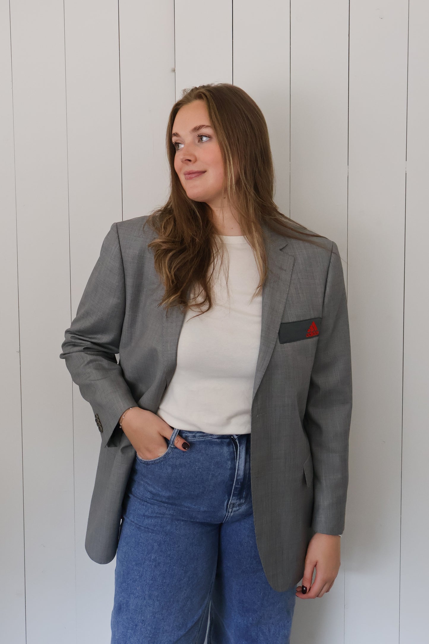 No.310 - Reworked Adidas blazer [XL]