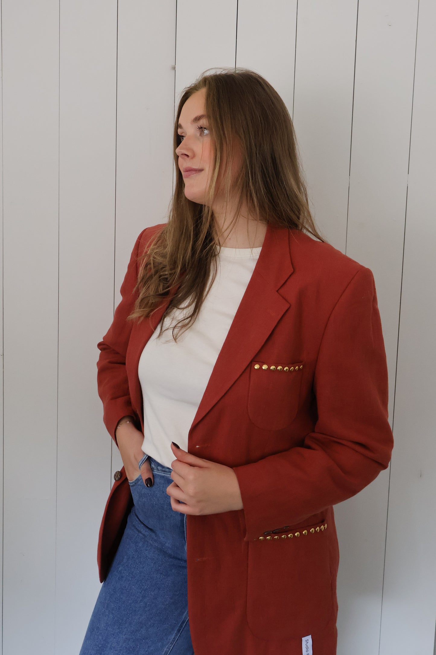 No.313 - Studded blazer [XL]