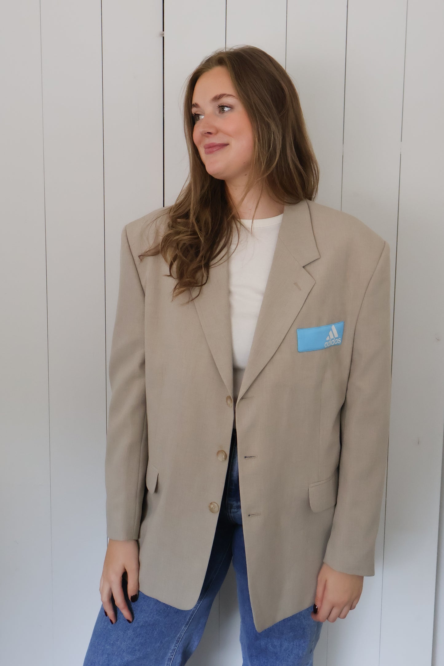 No.327 - Reworked Adidas blazer [XXL]