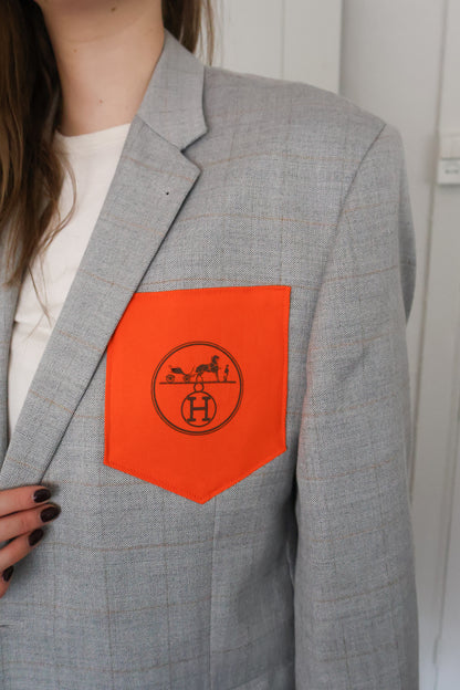 No.323 - Reworked H blazer [XXL]