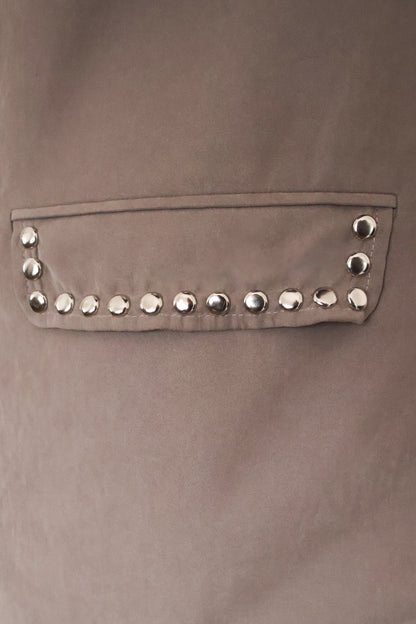 No.325 - Suede studded blazer [XXL]