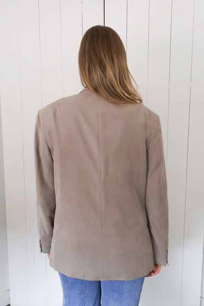 No.325 - Suede studded blazer [XXL]