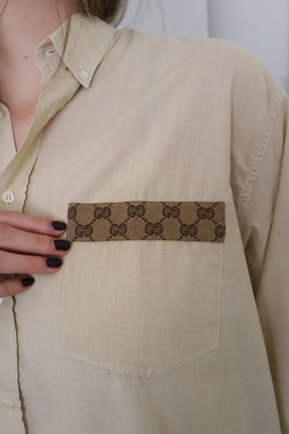 No.316 - Reworked Gucci blouse [XL]